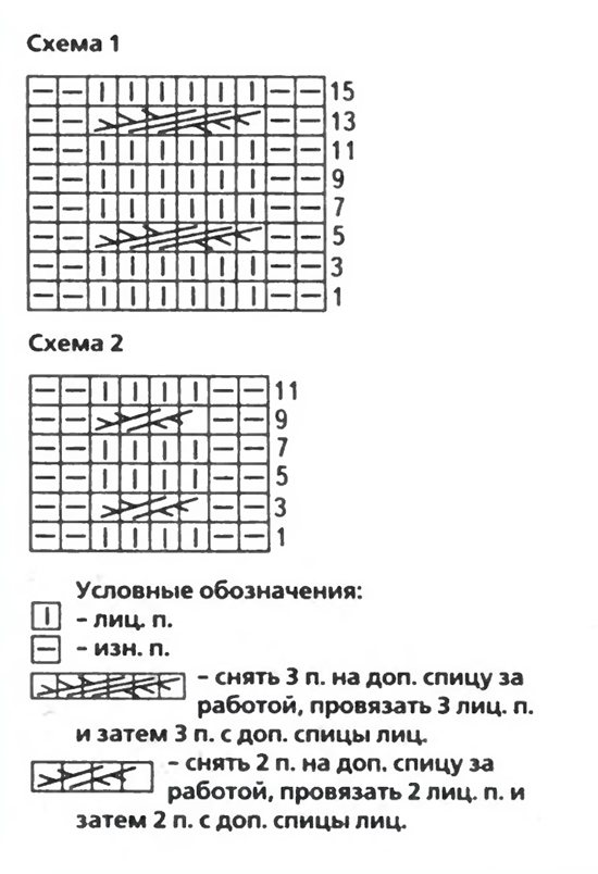 Вязаные кашпо и подушка с косами спицами