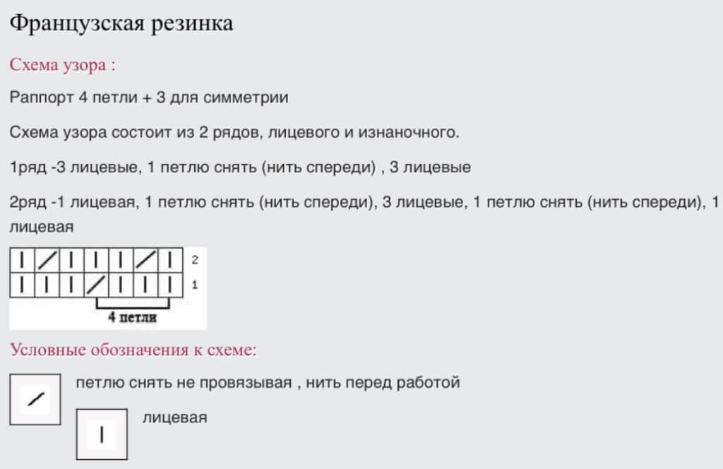 Шапка бини французской резинкой