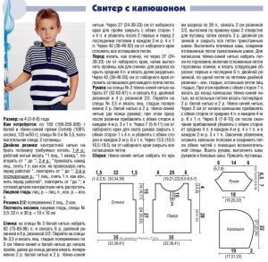 Футболка для мальчика спицами - 18 схем для вязания