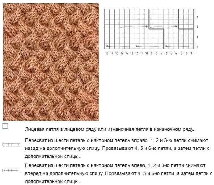 Повязка на голову спицами осень/зима 10 мк - схемы и описание