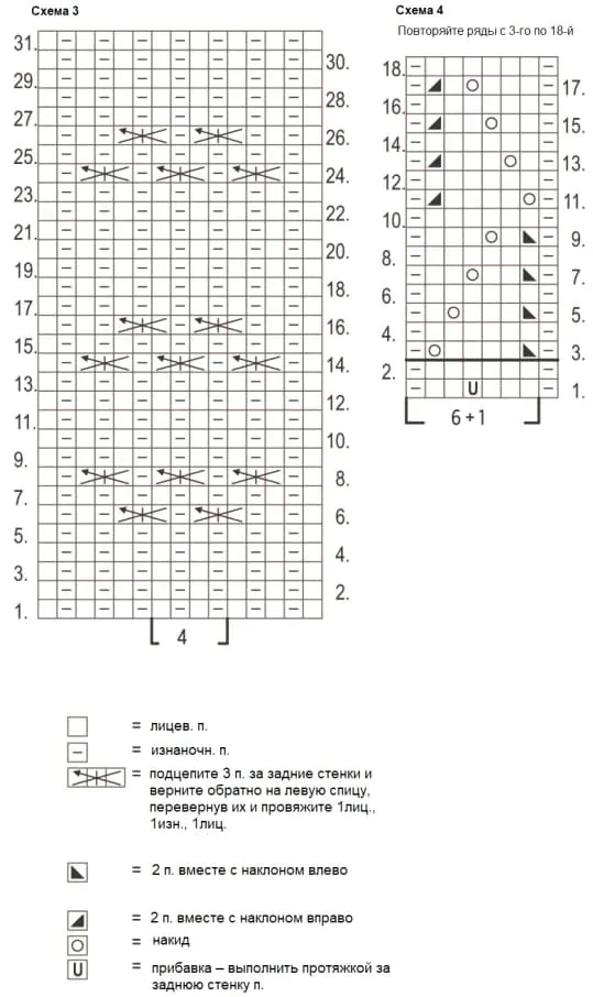 Схема 3 и 4