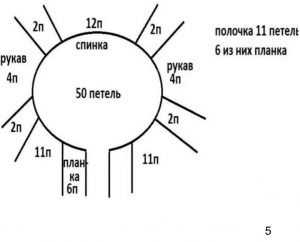 Миленький детский кардиган спицами с капюшоном платочной вязкой - ушки на макушке!