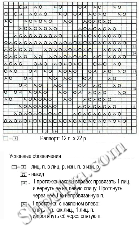 Ажурный узор спицами 28, ажурные схемы спицами, ажурные узоры спицами, схемы ажурных узоров, вязание ажурных узоров, ажурные узоры схемы описания, узоры спицами, схемы узоров, схемы спицами, схемы вязания, узоры спицами схемы, схемы вязания спицами, ажурный