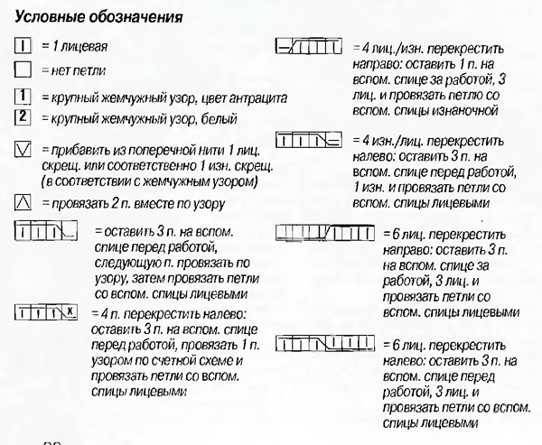 Мужской пуловер с ромбами, вязаный спицами